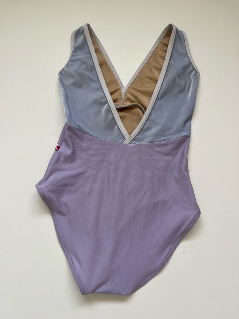 Purple velvet Yumiko leotard size women’s small - Picture 5 of 5